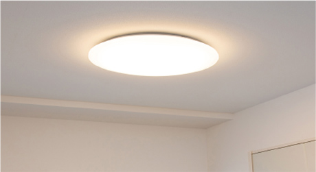 LEDシーリング照明の写真