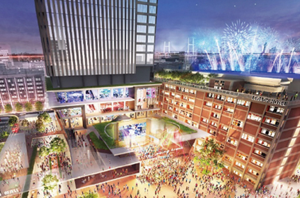 横浜市旧市庁舎街区活用事業のイメージ画像