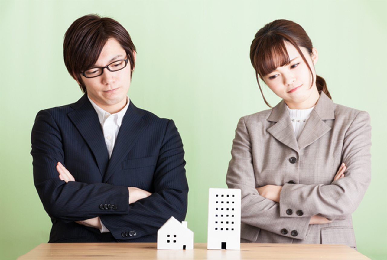 不動産投資におけるリスクヘッジの手段イメージ