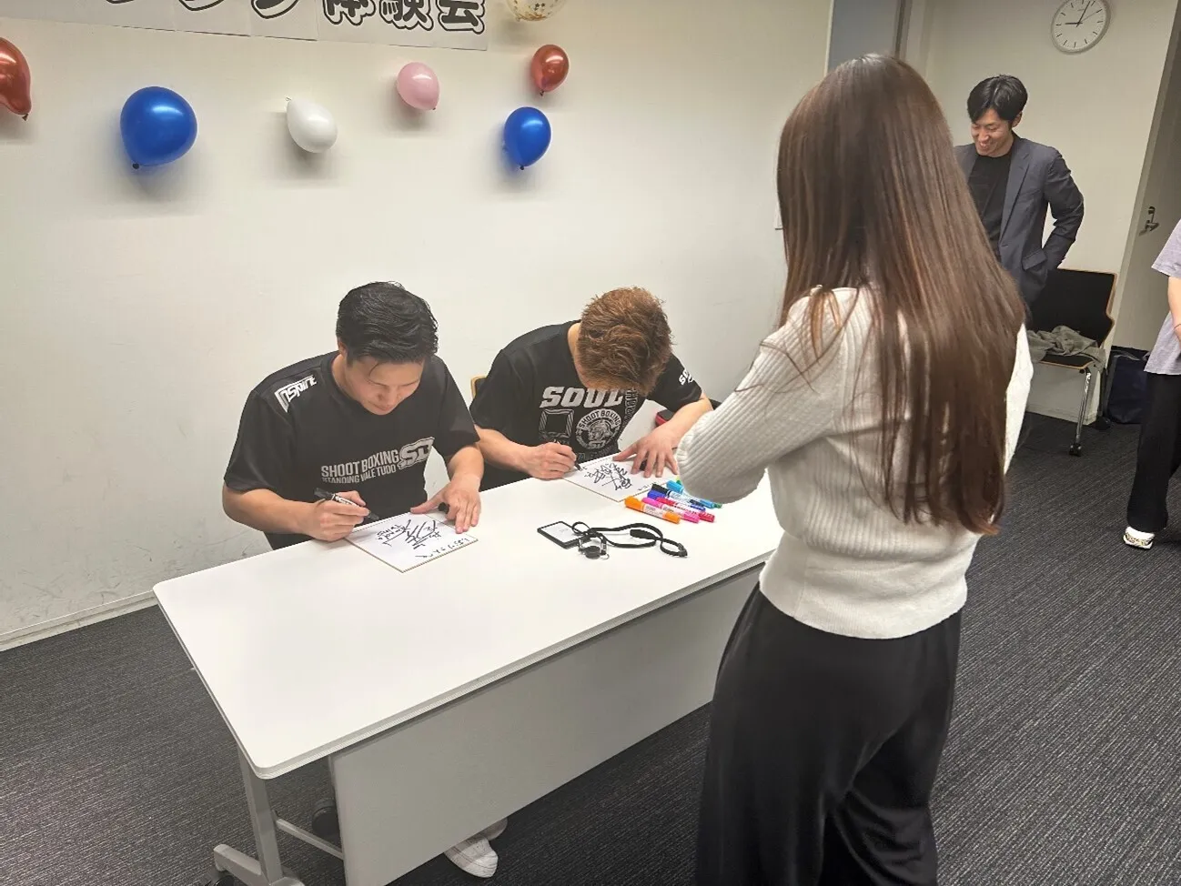 シュートボクシング体験会様子