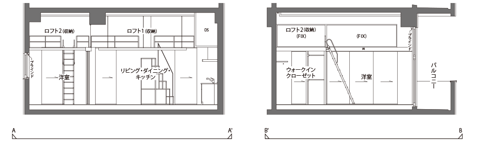 断面図