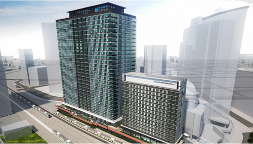 ビジネス・宿泊・商業機能の大規模複合型まちづくり「KAWASAKI DELTA」