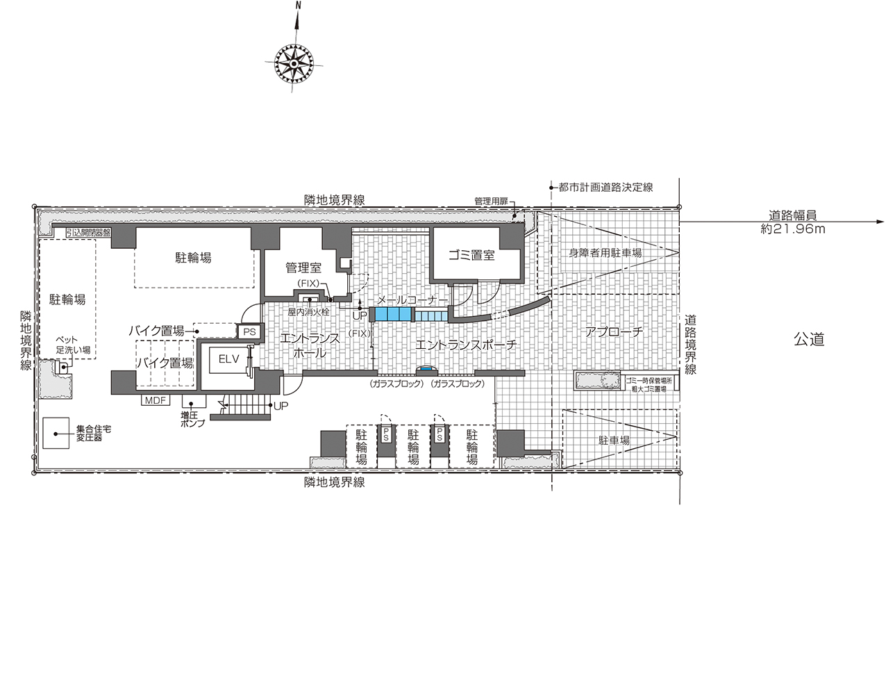 間取り図｜ZOOM錦糸町Parkside｜不動産投資のマンション経営は