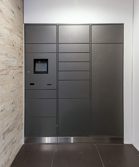 24時間受け取り可能な宅配＆クリーニングボックス