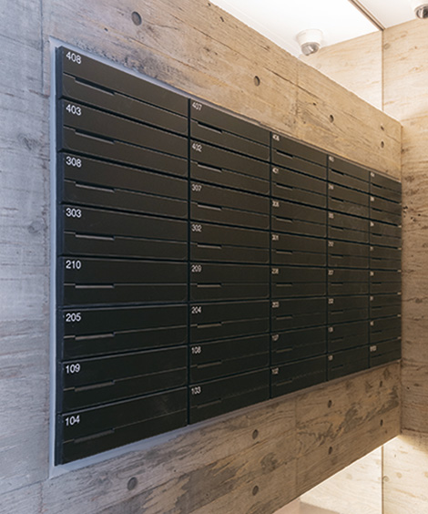 前入後出式メールボックス