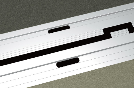 敷居間をグンと狭めたエレベーター