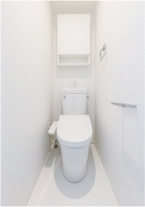 シャワー付きトイレの写真