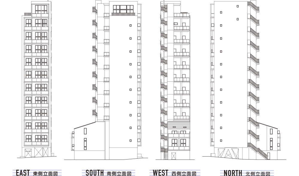 立面図