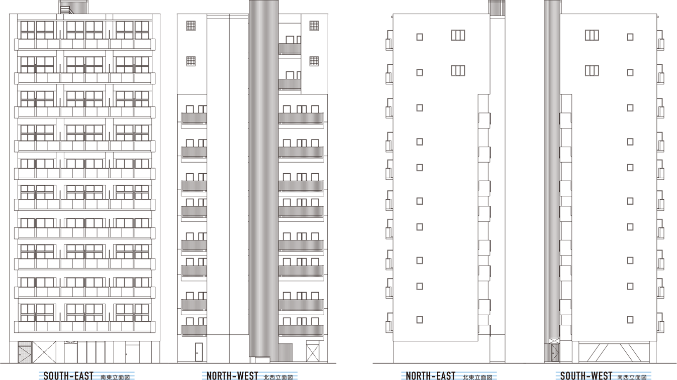立面図