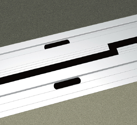 敷居間をグンと狭めたエレベーター