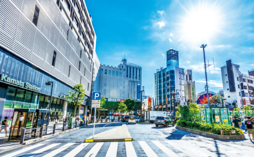 「蒲田」駅周辺