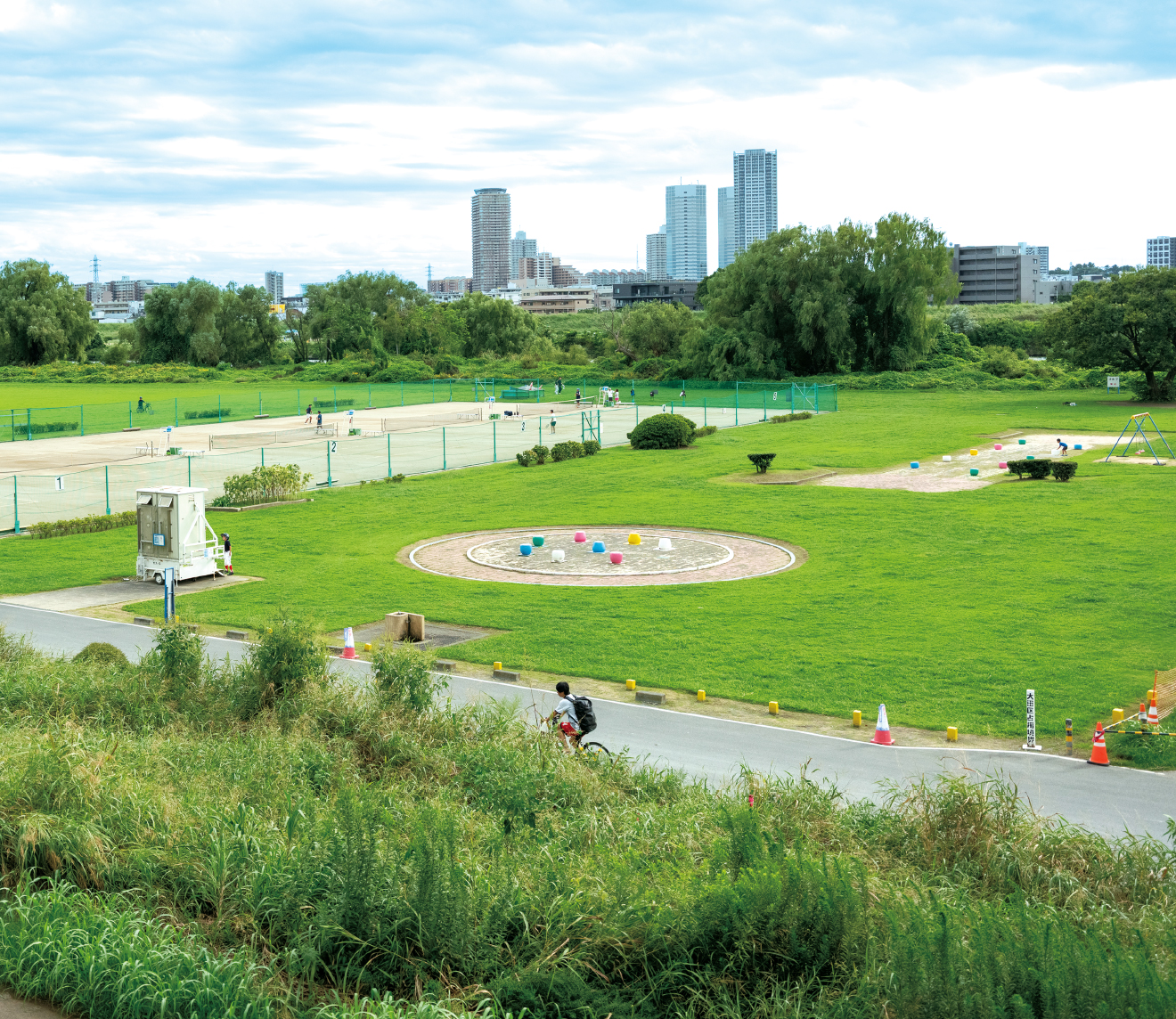 多摩川ガス橋緑地