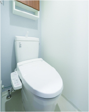 シャワー付きトイレの写真