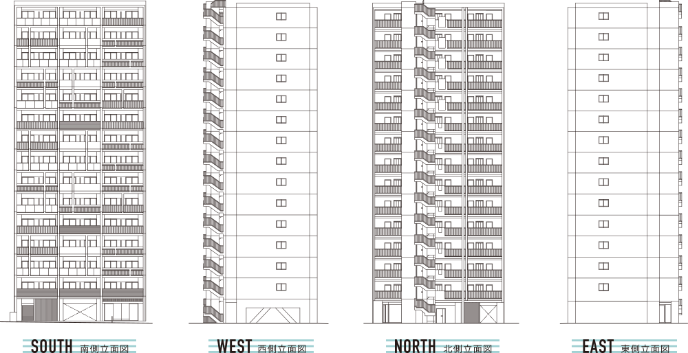立面図